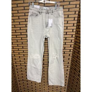 Vervet‎ Gray Leslie 90's Vintage Flare Jeans Size 28
